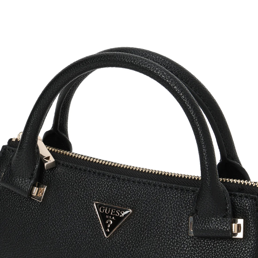 GUESS Evie Mini Satchel Black