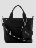Mini bolsa Tote Sasha Preta- Guess