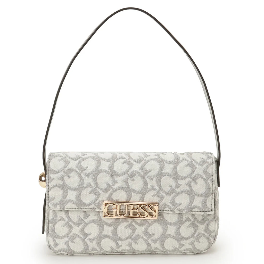 GUESS Tracie Shoulder Bag Light Grey