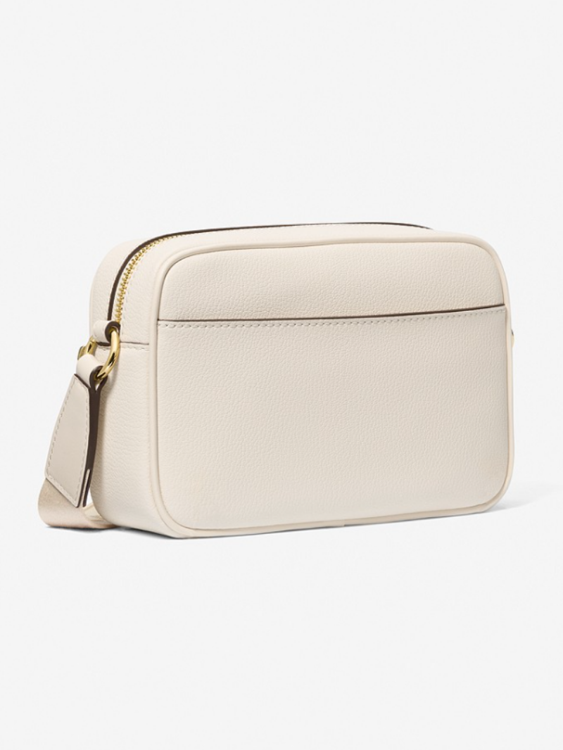 JET SET ITEM Bolsa Crossbody Média em Couro com Bolso e Acessório- Michael Kors