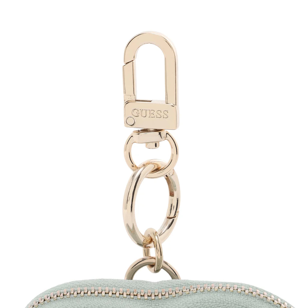 GUESS Heart Pouch Keychain