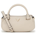 GUESS Evie Mini Satchel Off White
