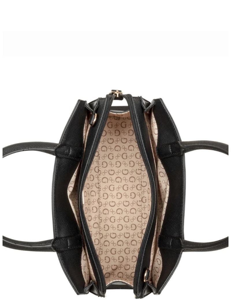 Bolsa Katy Satchel Preta- Guess