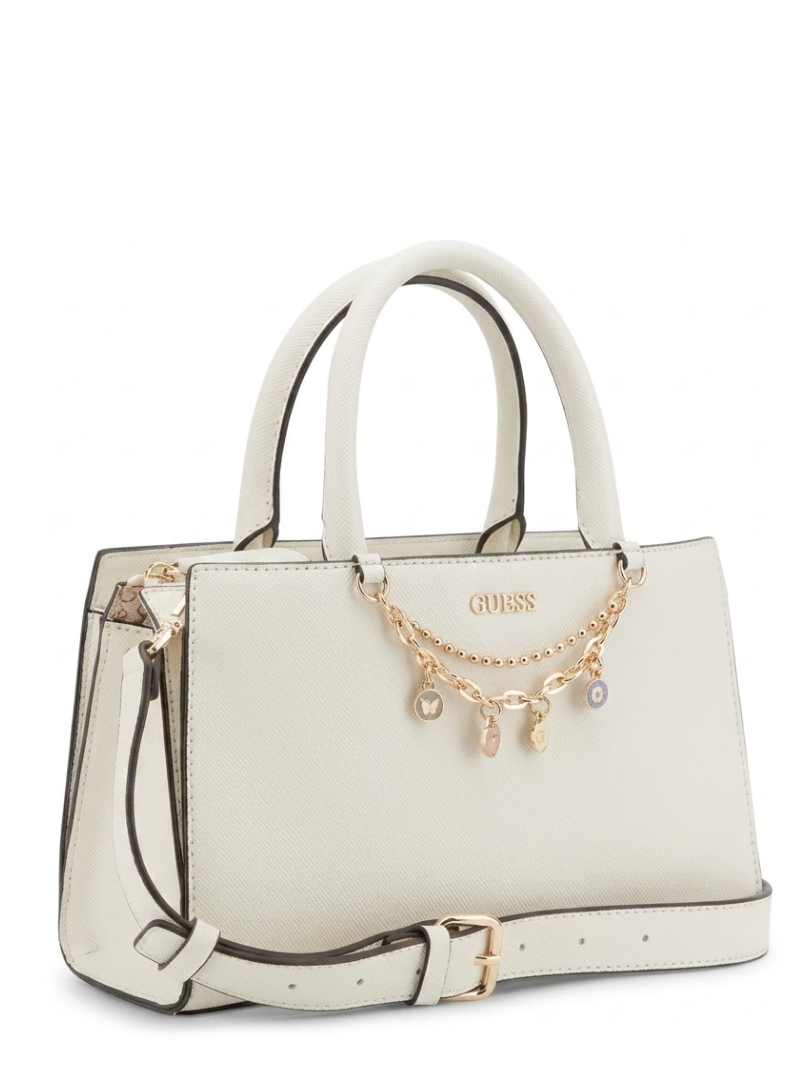 Bolsa Katy Satchel Creme- Guess
