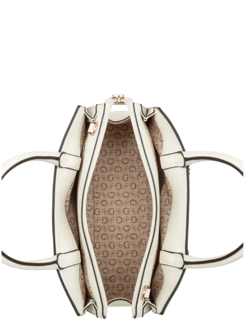 Bolsa Katy Satchel Creme- Guess