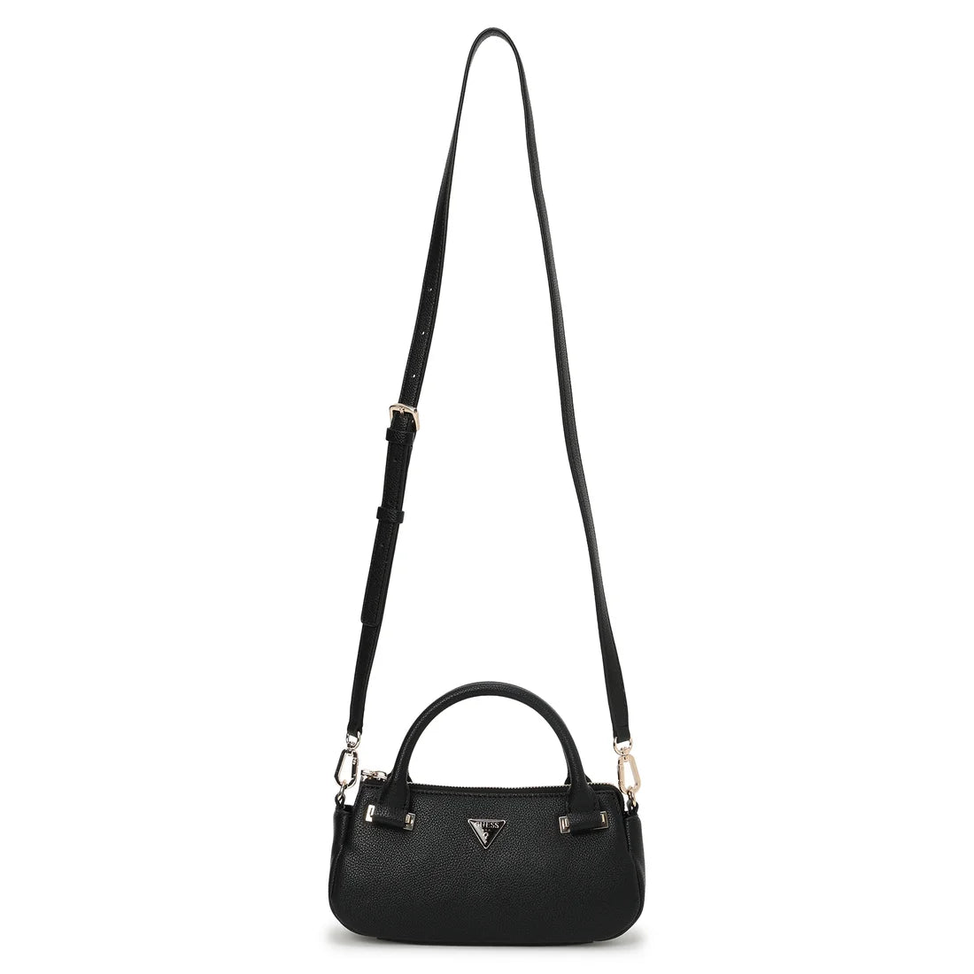 GUESS Evie Mini Satchel Off White