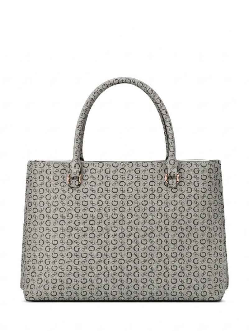 Bolsa Tabitha Satchel Cinza- Guess