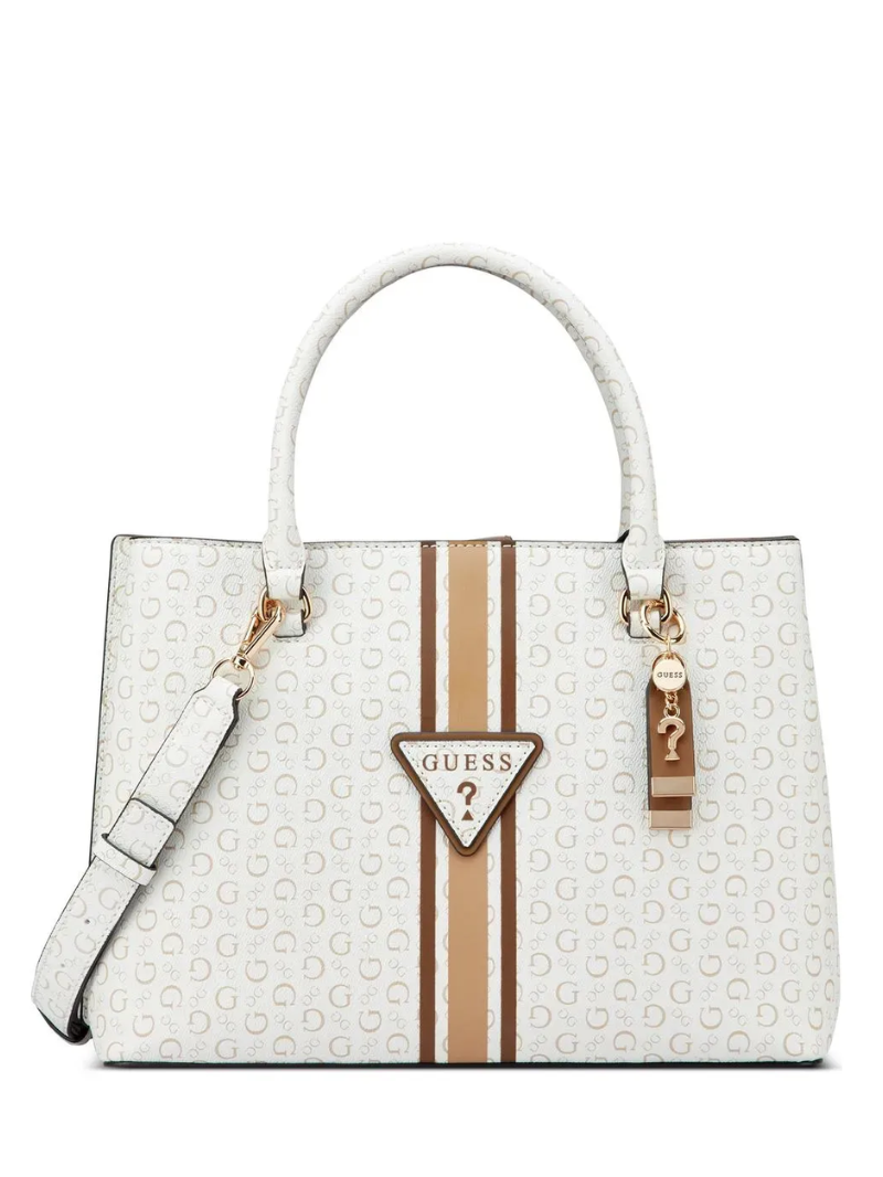 Bolsa Tabitha Satchel Branca- Guess