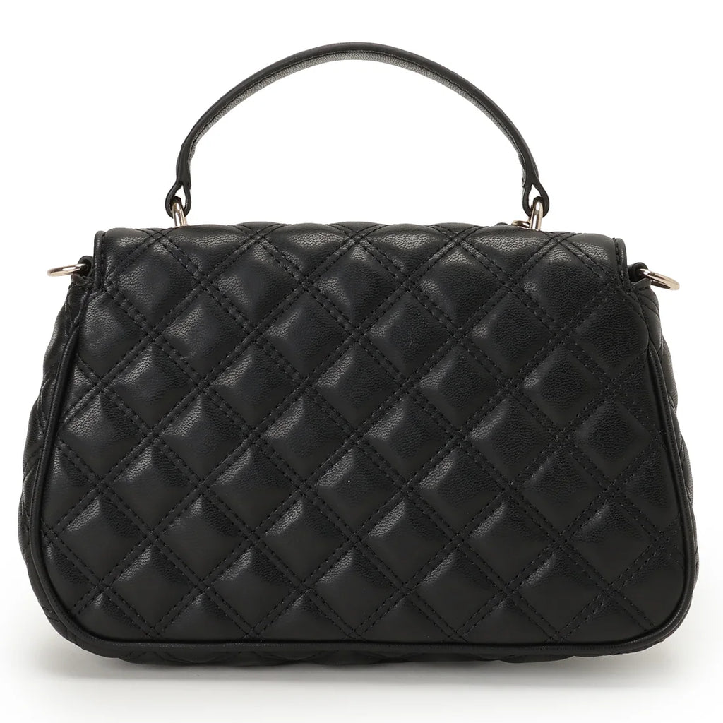 GUESS Giully Ii Top Handle Flap Black