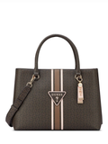 Bolsa Tabitha Satchel Marrom Escuro- Guess