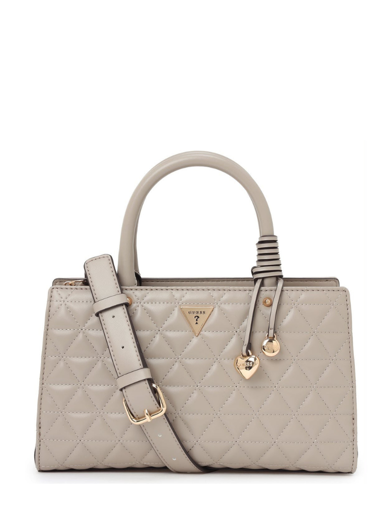 Bolsa Katy Satchel Nude- Guess