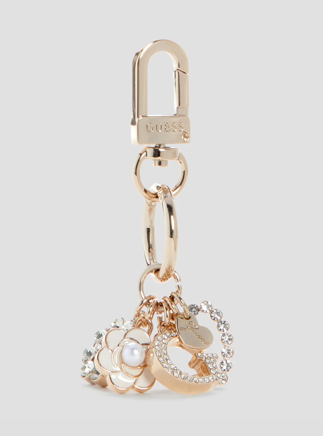 GUESS  Bag Charm Keychain Camélia