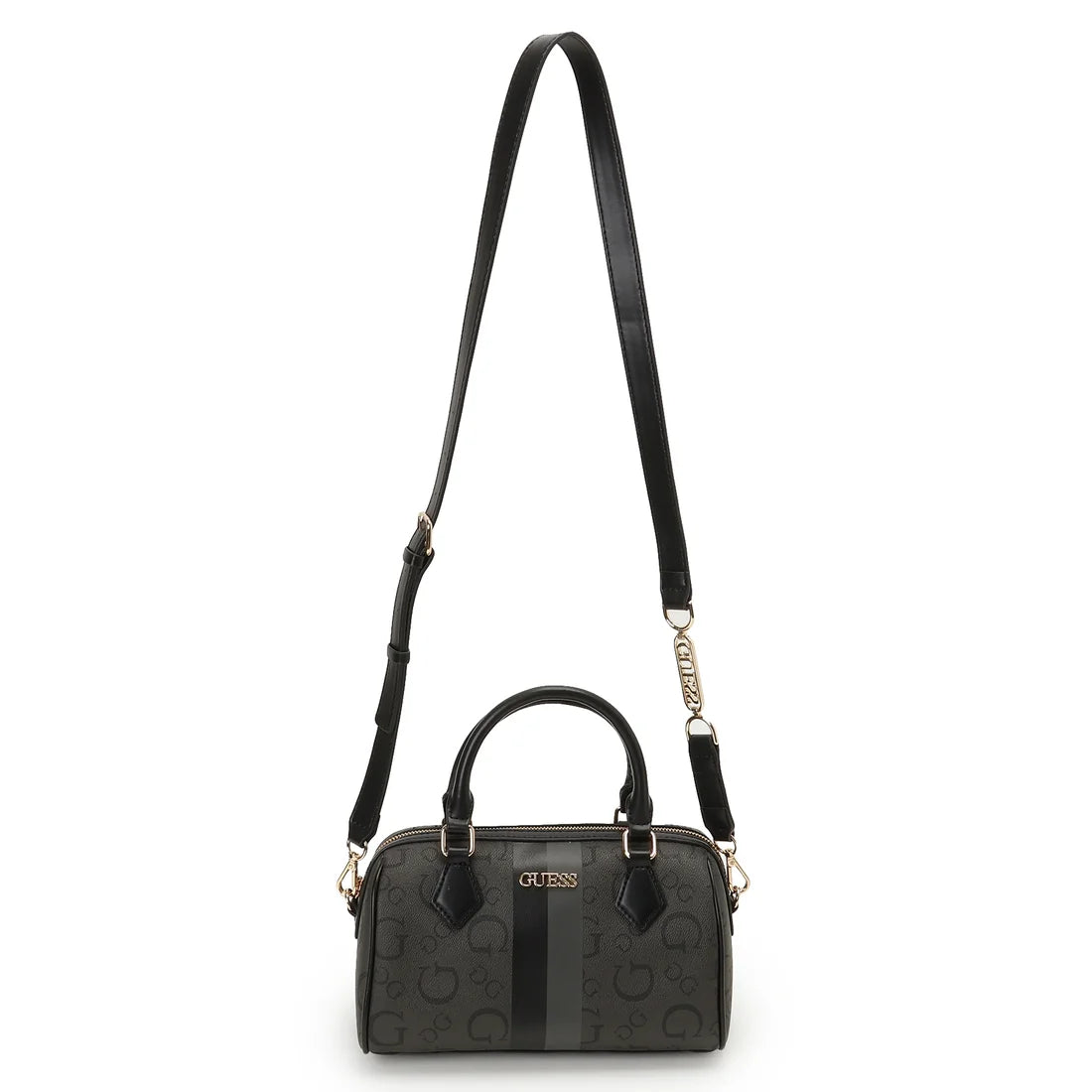 GUESS Wester Box Satchel Grey