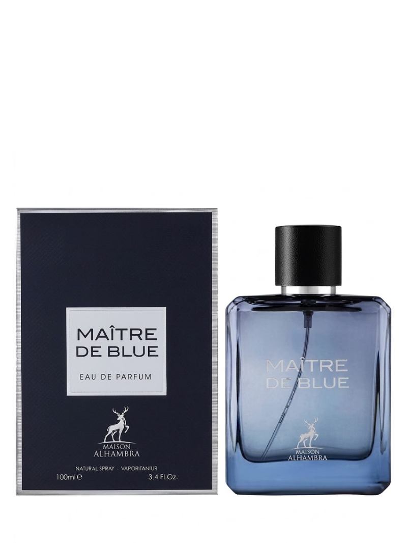 Maitre de Blue Eau de Parfum for Men- Maison Alhambra 100ml