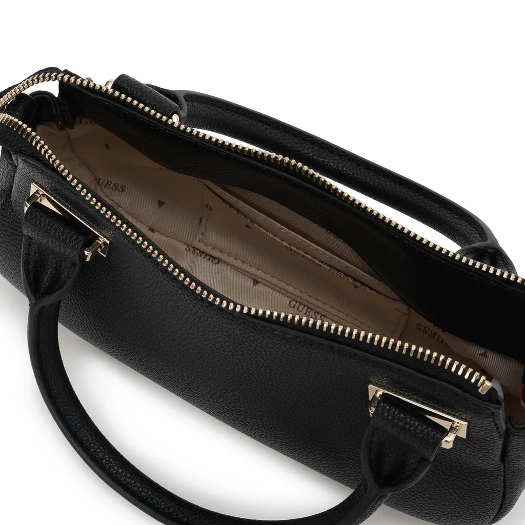 GUESS Evie Mini Satchel Black