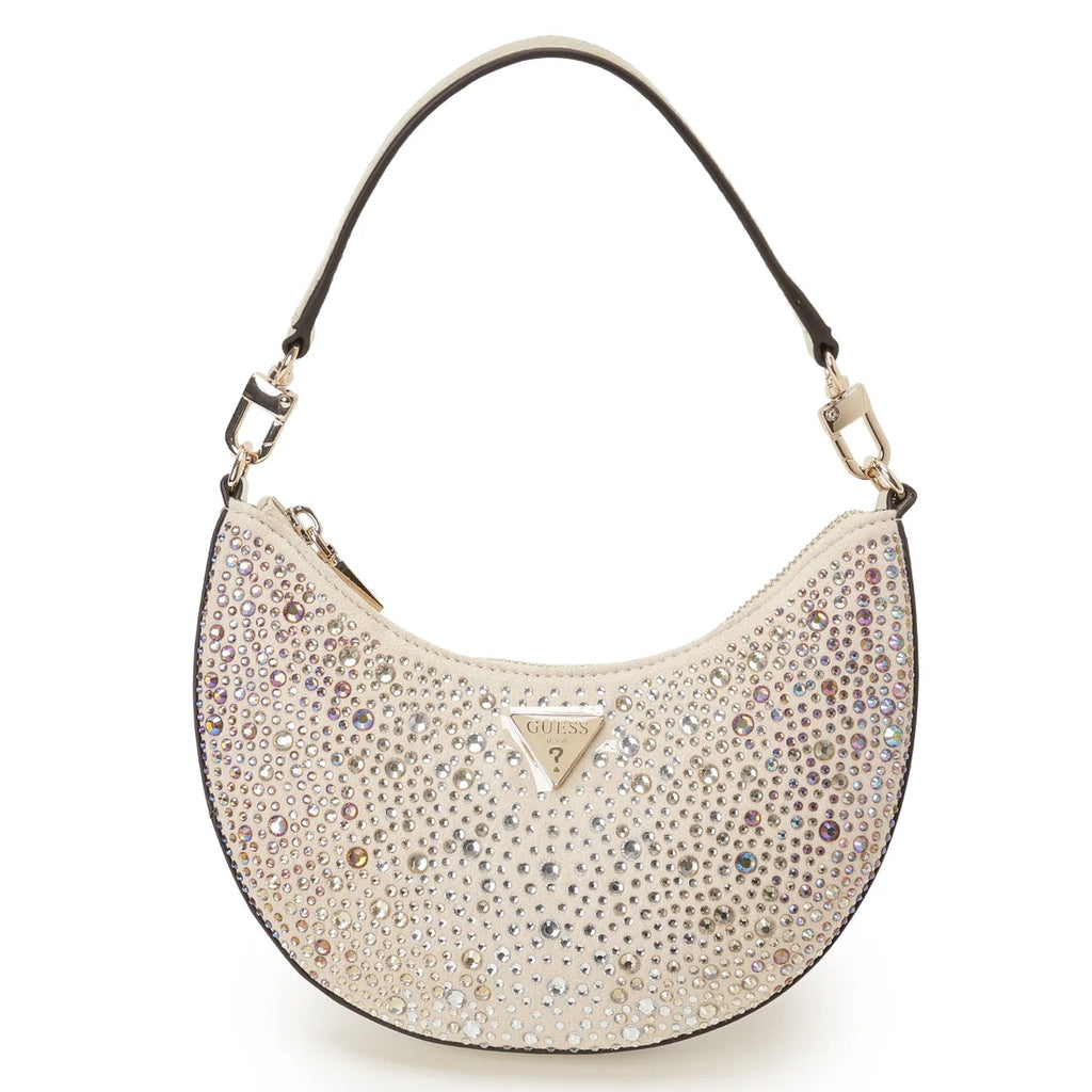 GUESS Tasmin Mini Shoulder Bag Champagne