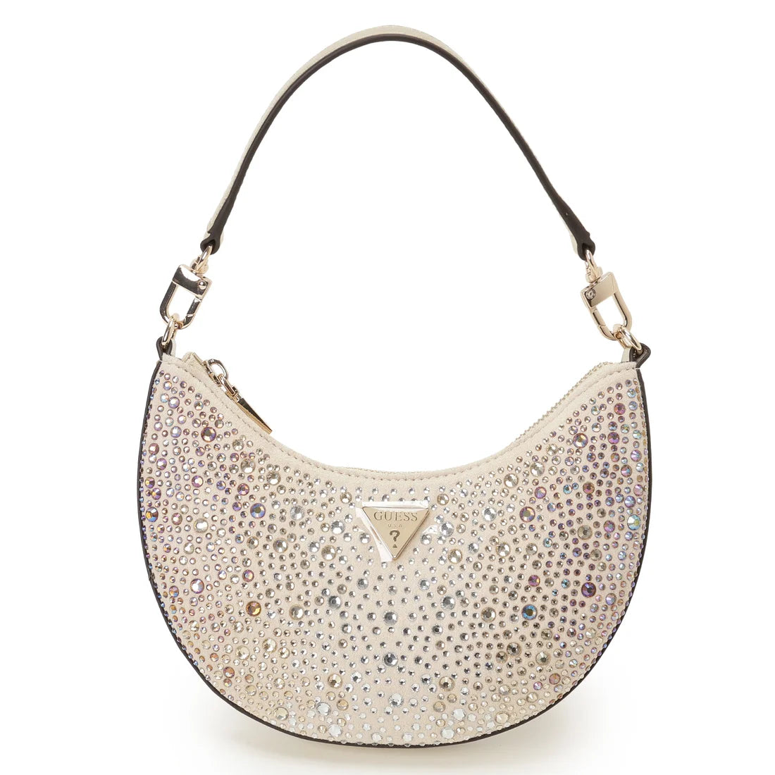 GUESS Tasmin Mini Shoulder Bag Champagne