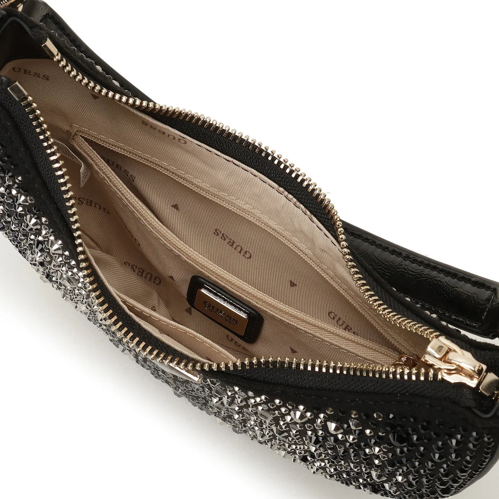 GUESS Tasmin Mini Shoulder Bag Champagne