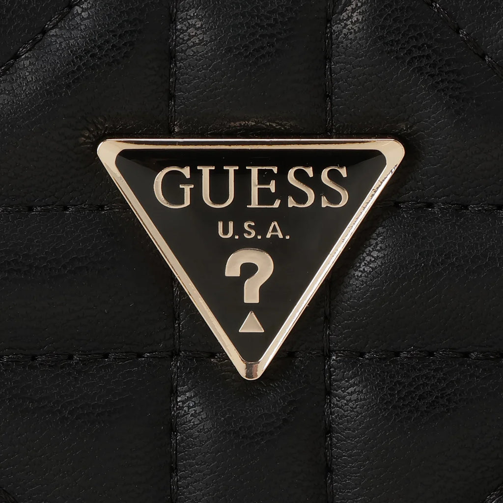 GUESS Edita Elite Satchel Off White