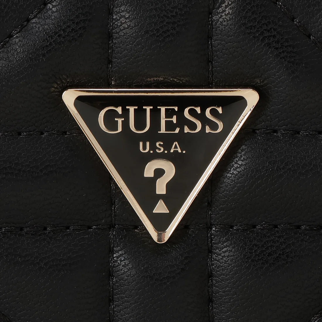 GUESS Edita Elite Satchel Off White