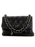 Bolsa Transversal Maxine com Lapela Preta- Guess
