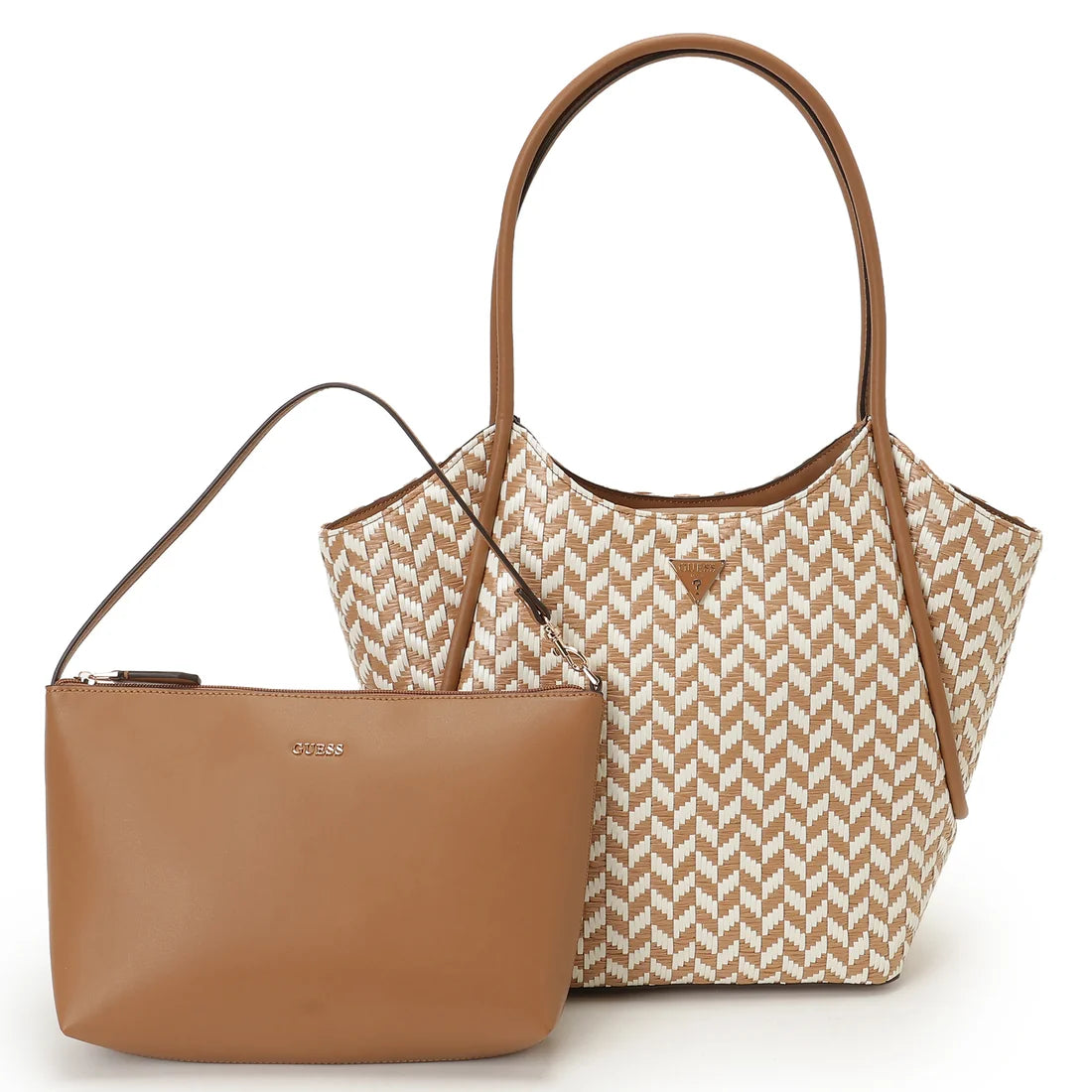 GUESS Tessi  2 In 1 Tote Brown