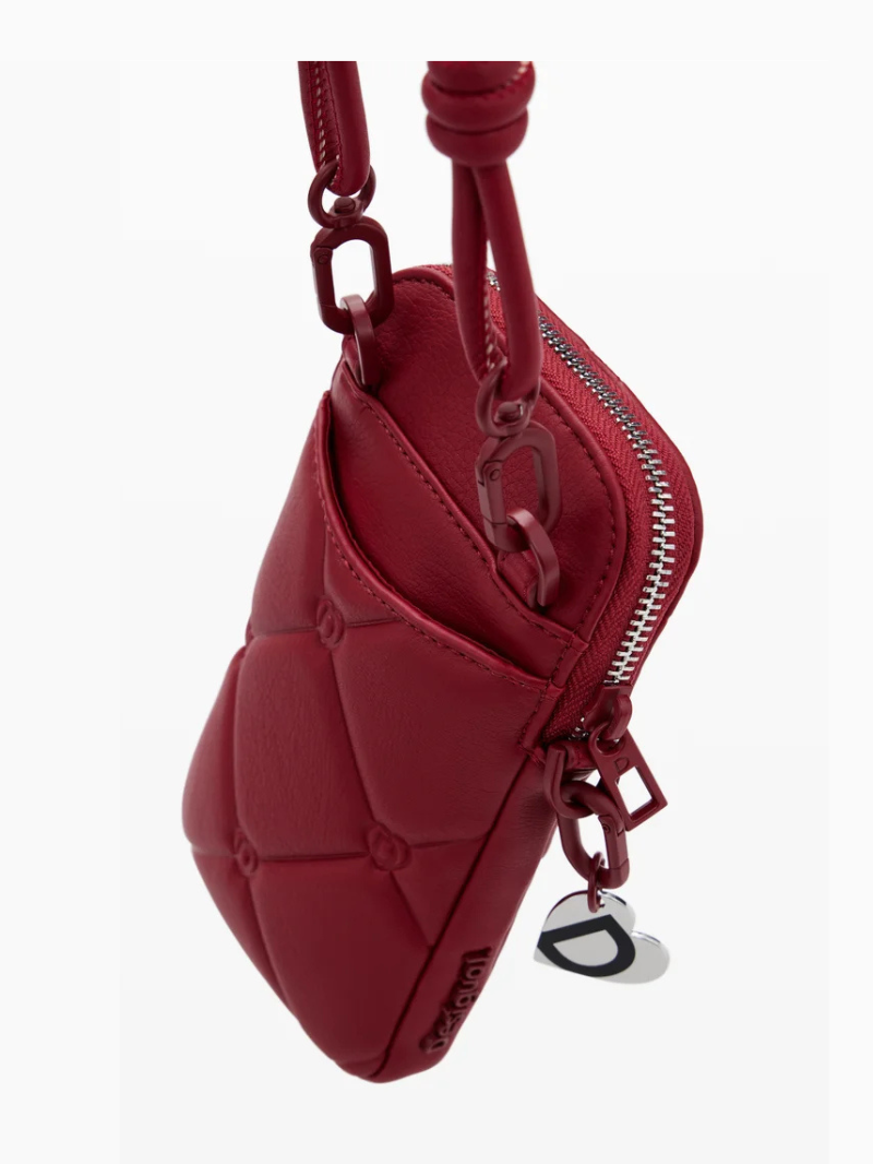 Porta Celular Acolchoado Vermelho- Desigual