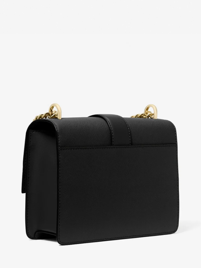 Bolsa Transversal Pequena GREENWICH com Flap em Couro Saffiano- Michael Kors