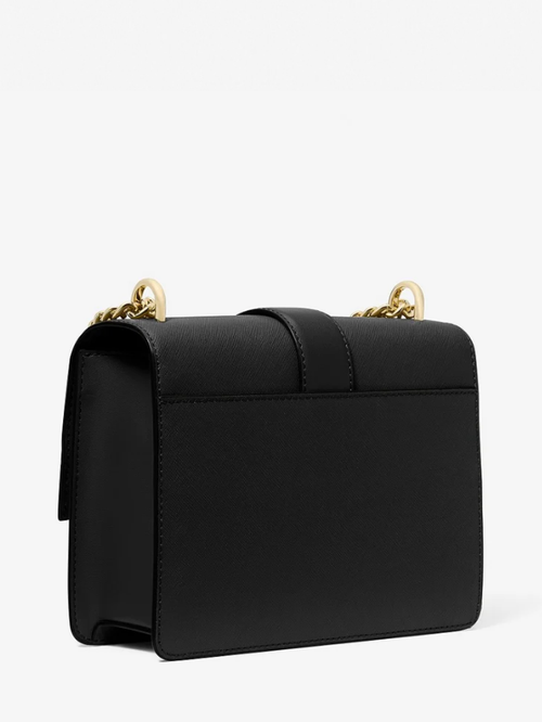 Bolsa Transversal Pequena GREENWICH com Flap em Couro Saffiano- Michael Kors