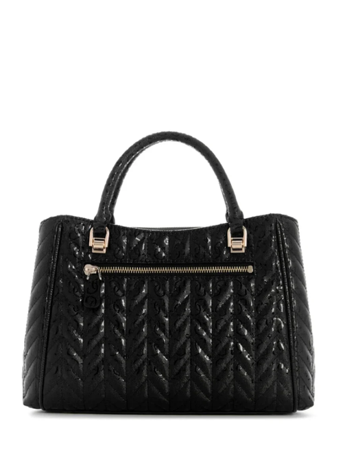 Bolsa de Mão Stacey Girlfriend Satchel Preta- Guess