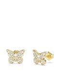 Brincos Guess Borboleta Dourado