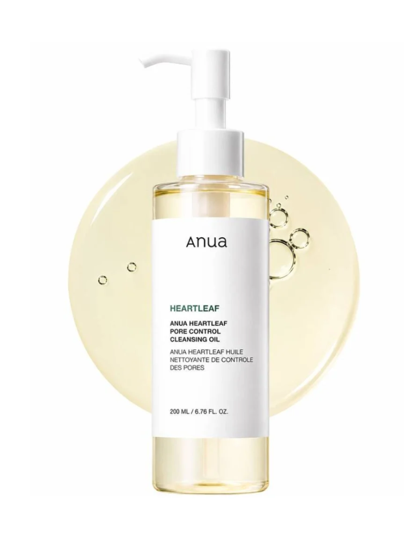 Óleo para Limpeza Profunda dos Poros Heartleaf 200ml- Anua
