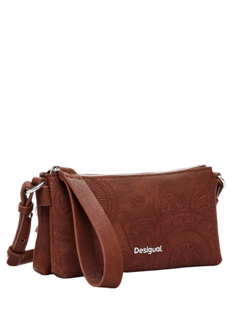 Mini Bolsa Crossbody Caramelo- Desigual