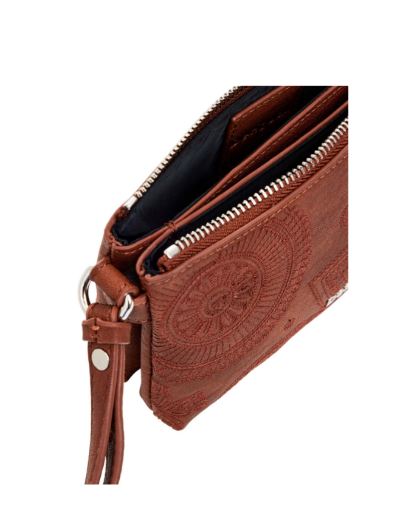 Mini Bolsa Crossbody Caramelo- Desigual