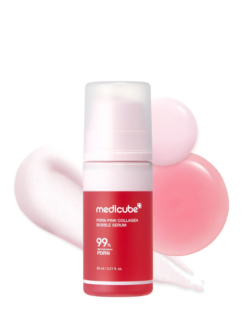 Medicube PDRN Pink Collagen Bubble Serum
