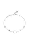 Pulseira Guess G Camden Prateada - Tamanho L