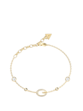 Pulseira Guess G Camden Dourada- Tamanho L