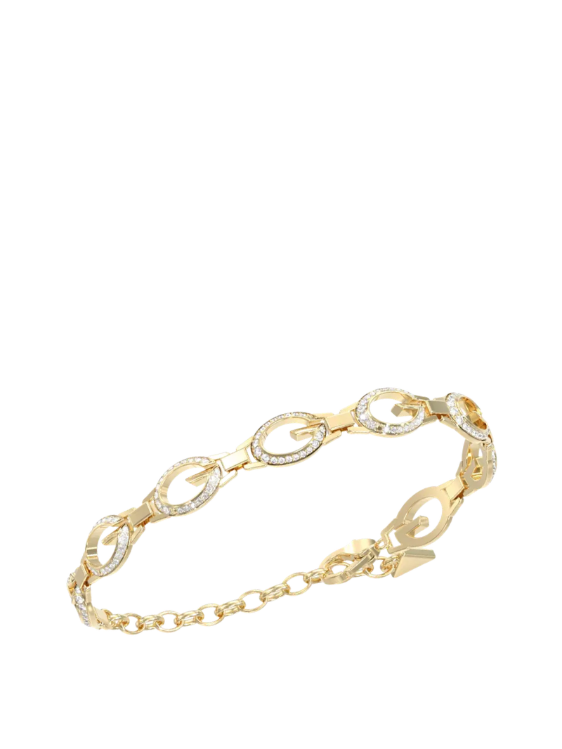 Pulseira Guess Camden Logo Dourada – Tamanho S