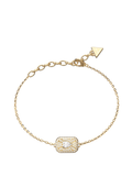 Pulseira Guess Cristal Amor Dourada – Tamanho L