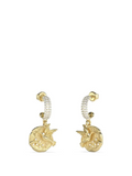 Brincos Guess Graça da Manhã Dourados