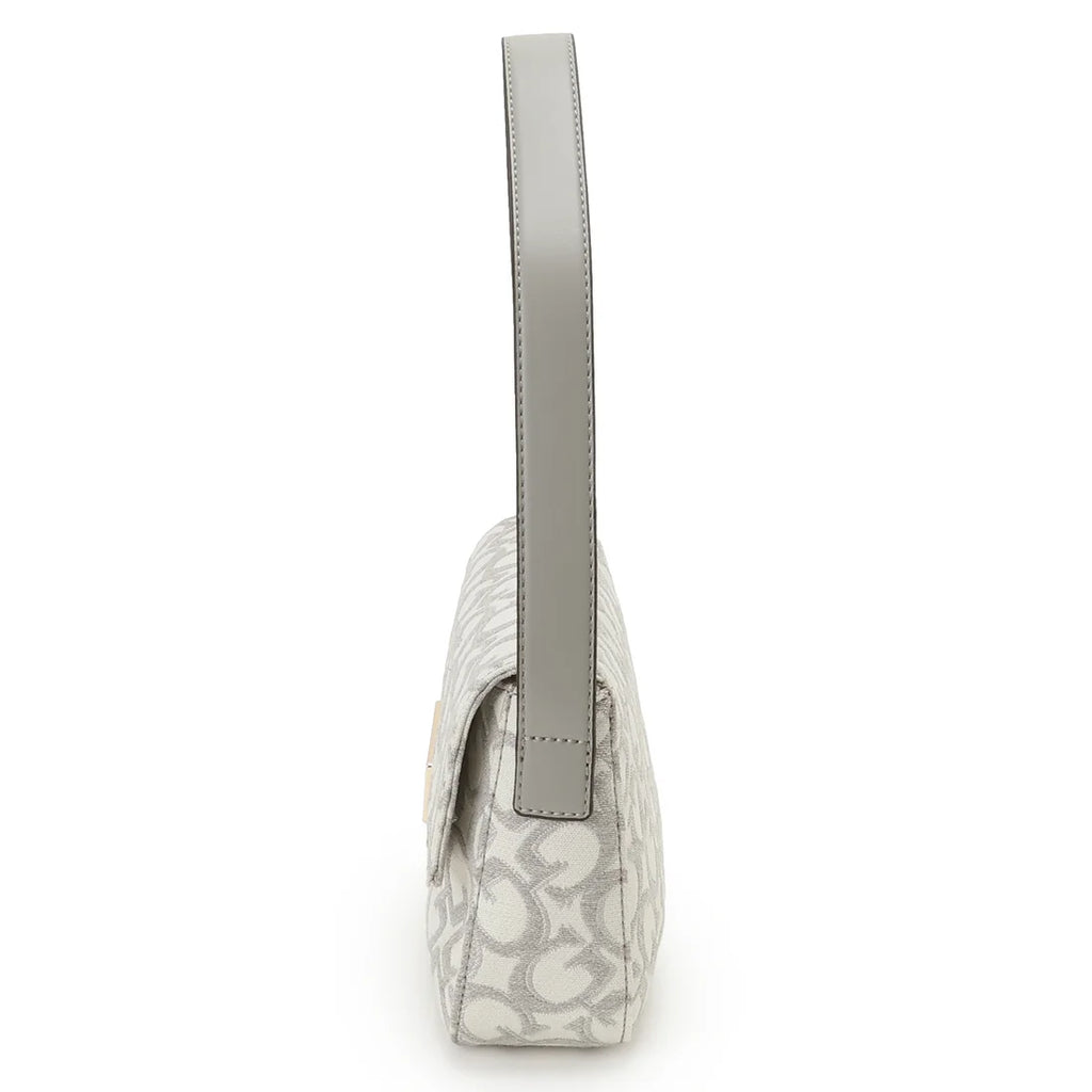 GUESS Tracie Shoulder Bag Light Grey