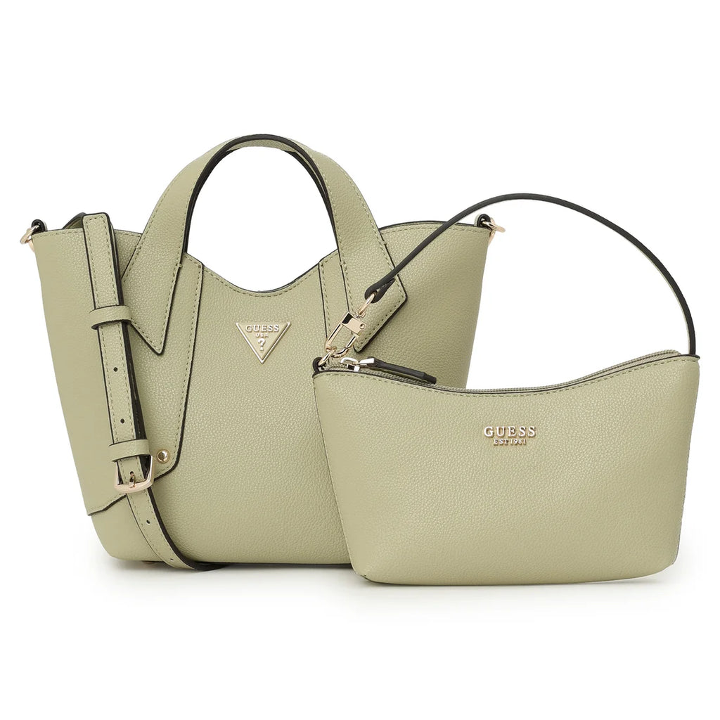 GUESS Darcy Mini Tote Oliva