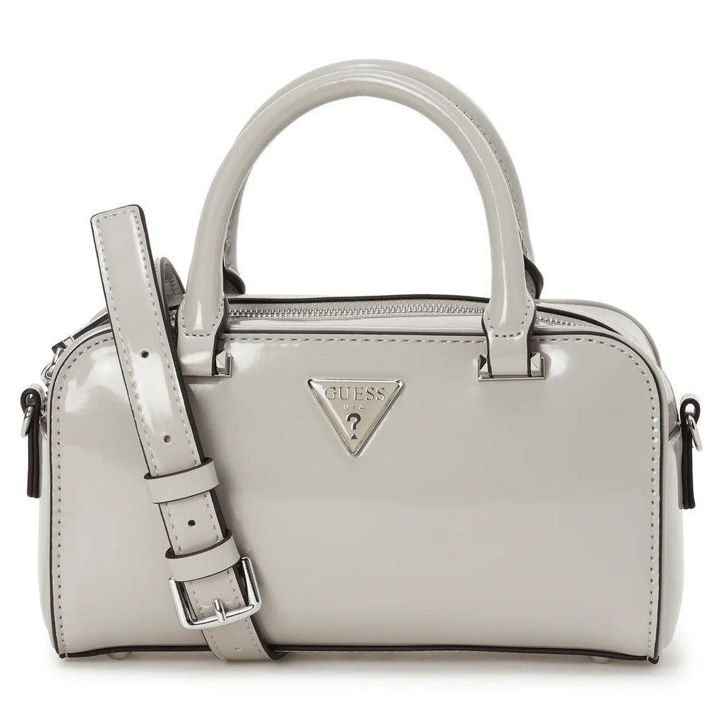 GUESS Arnela Mini Satchel Off White