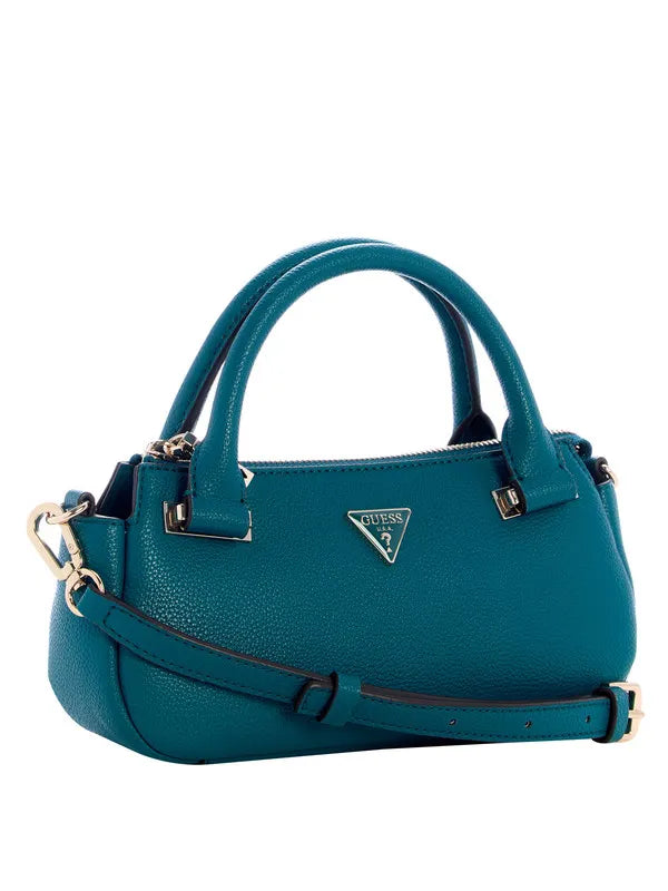 GUESS  Mini Satchel  Evie Teal