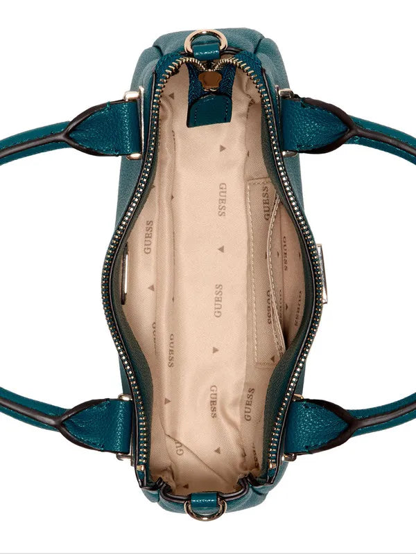 GUESS  Mini Satchel  Evie Teal