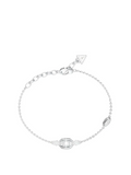 Pulseira Guess Radiosa Miniature Prateada