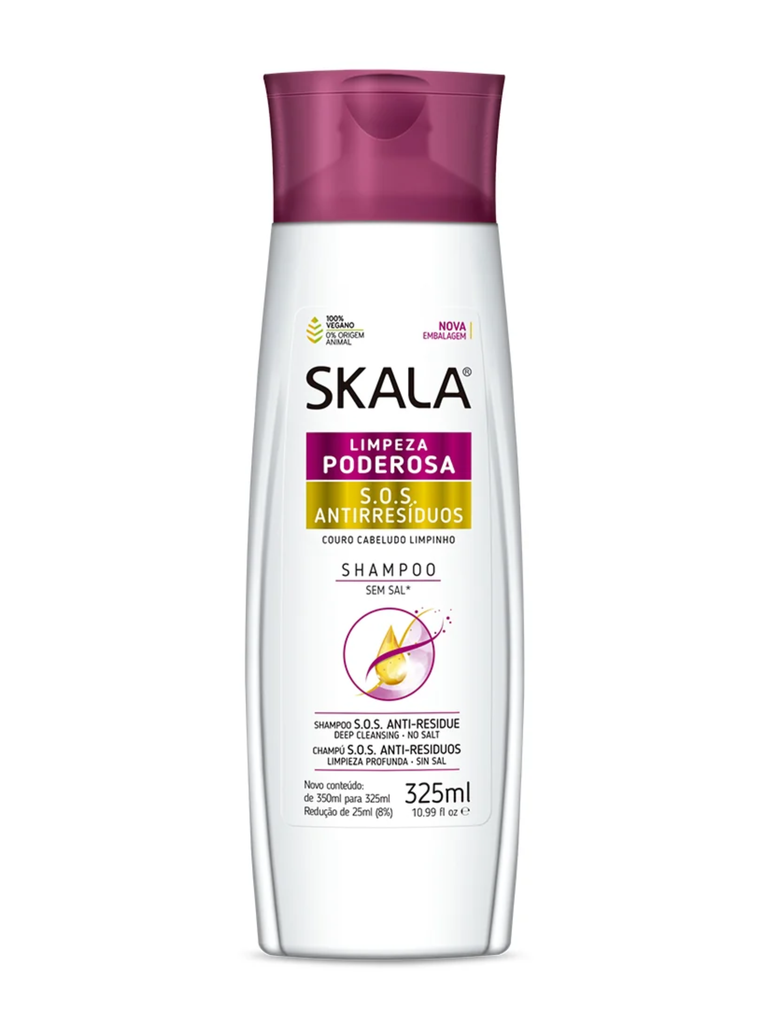 Skala Anti Resíduos shampoo 325ml