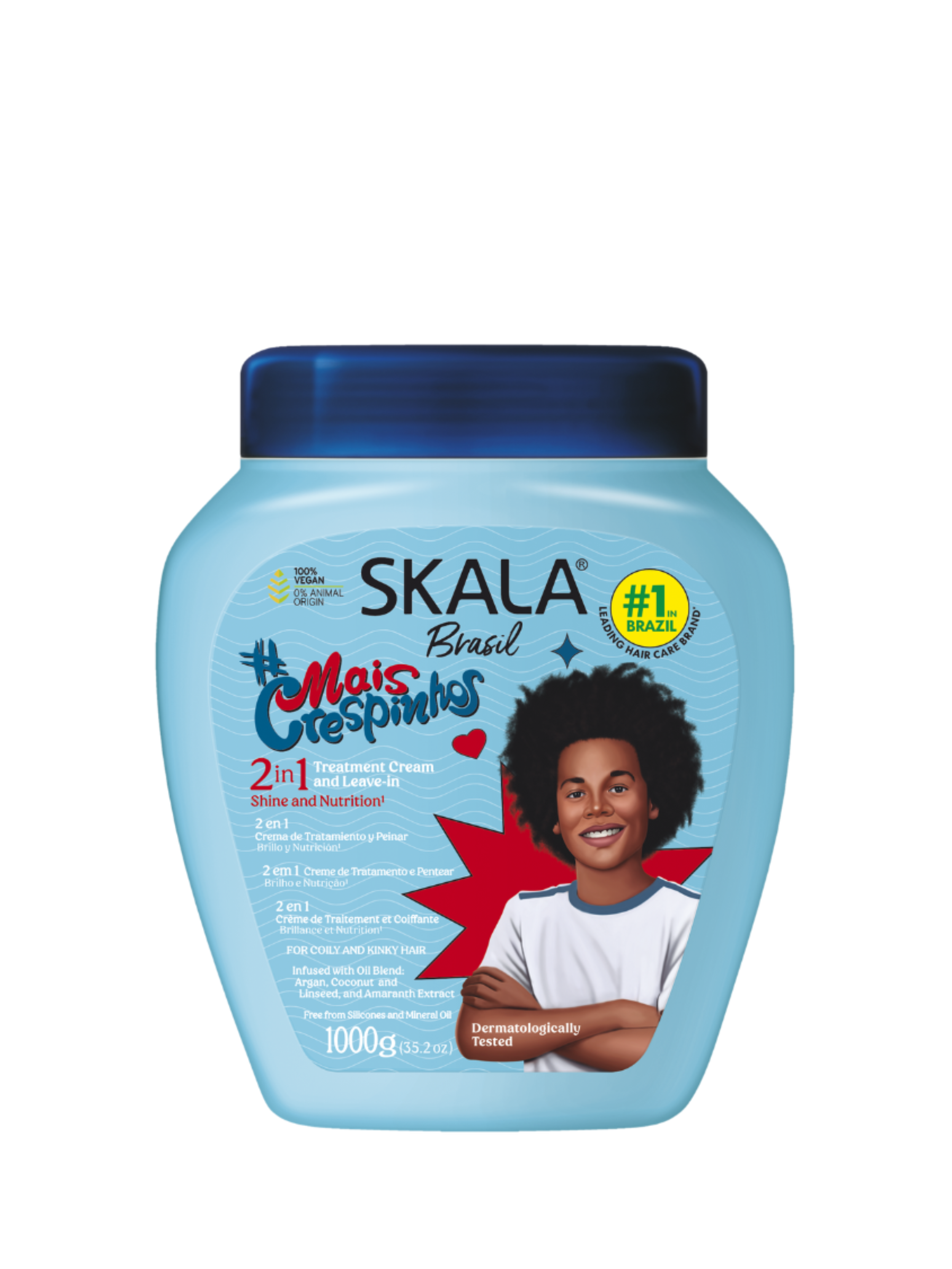 Skala Expert - Mais crespinhos creme de tratamento 2 em 1 (1kg)