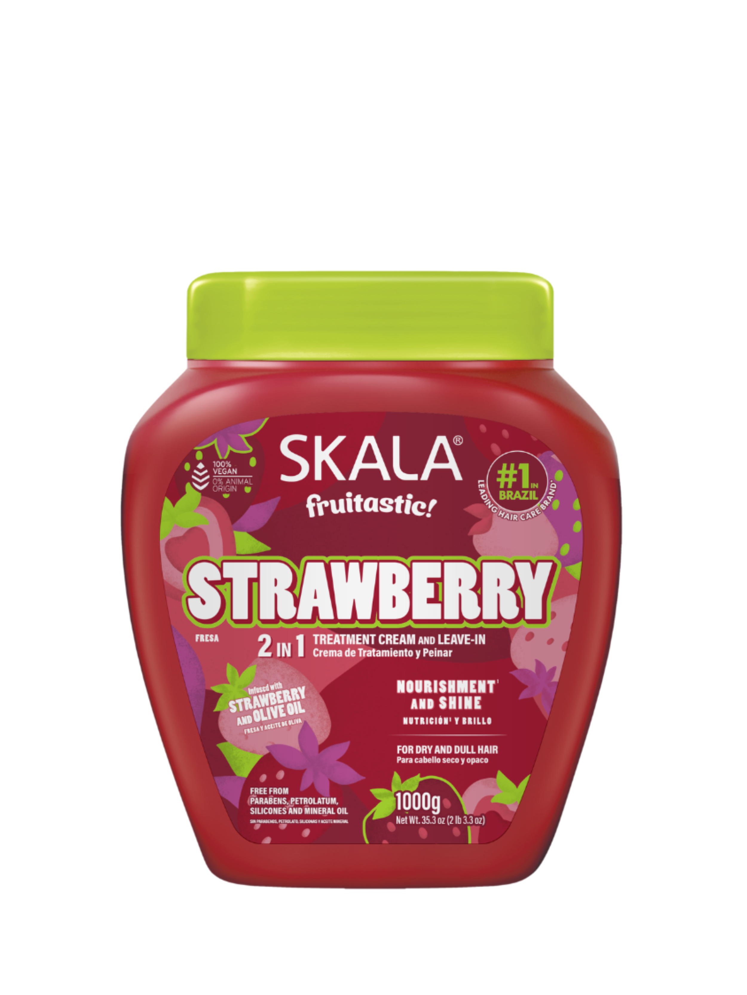 Skala - Morango creme de tratamento 2 em 1 (1kg)