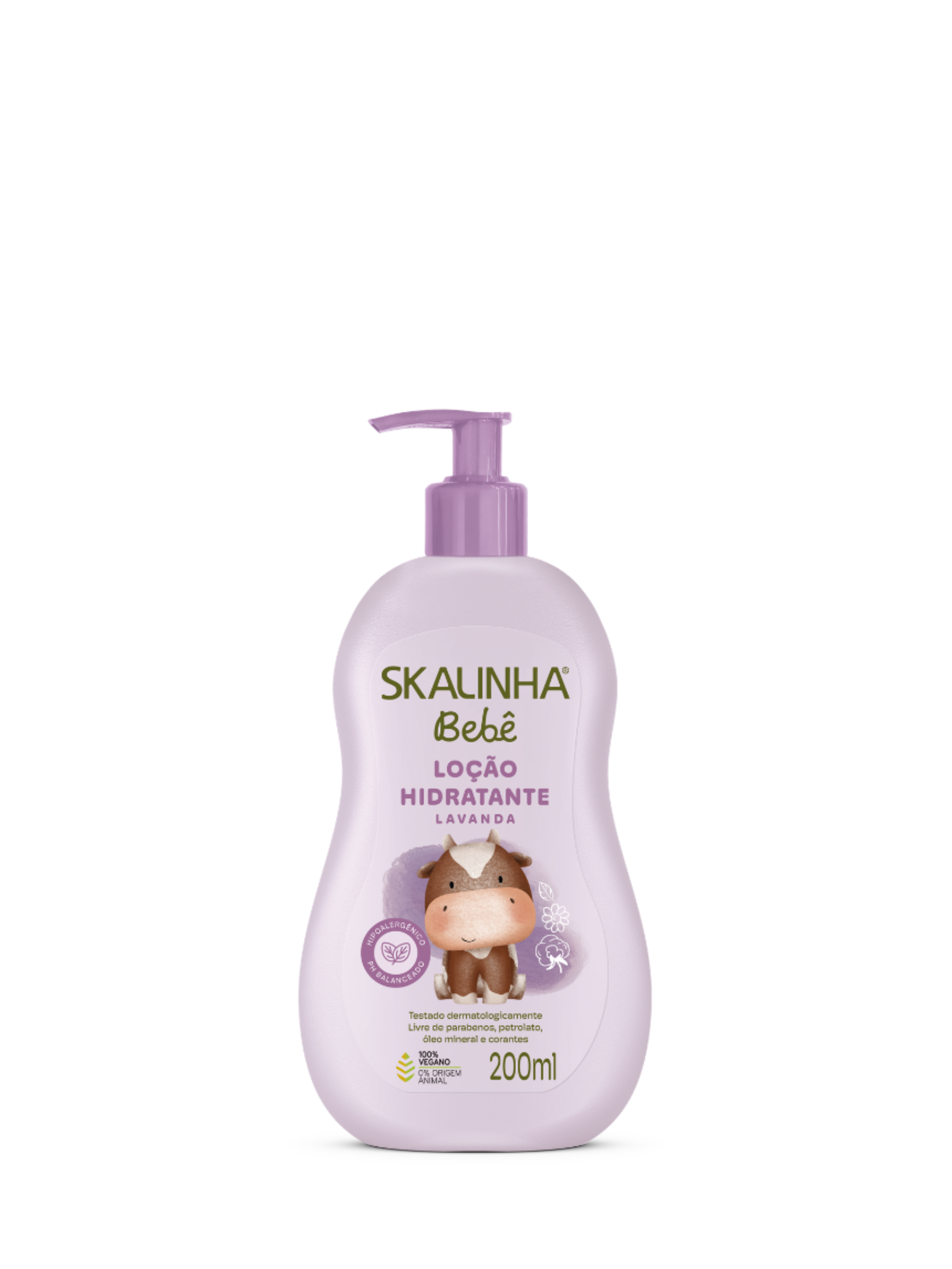 Skalinha Bebê - Lavanda loção hidratante (200ml)